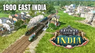 Railway Empire 2 India DLC - 1900 East India Openplay Map. Lets take a look