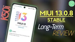 Redmi K50i MIUI 13.0.8.0 Android 12 New Update Full Changelog Features & Review | Redmi K50i MIUI 13