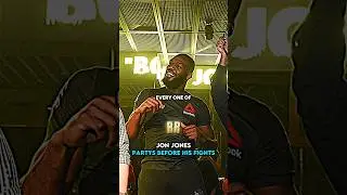 Jon Jones PARTIES before EVERY Fight!? #shorts #ufc #ytshorts #viralvideo #fyp