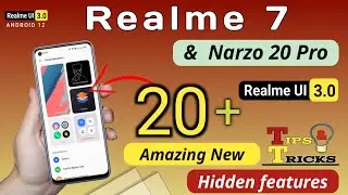 Realme 7 UI 3.0 Hidden features | Realme Ui 3.0 Android 12 Features | realme 7 features