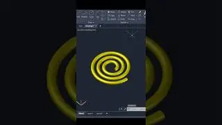 Sweep Command in AutoCAD 3D 
