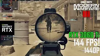 Modern Warfare 3 | Best Settings for 1440p | RTX 3060 Ti | 144 FPS | AMD FSR