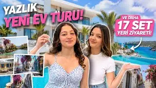 NEW SUMMER HOUSE TOUR AND VISITING 17 MORE SET LOCATIONS