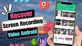 How To Recover Deleted Screen Recording Video On Android | Restore Screen Recording Video 2024