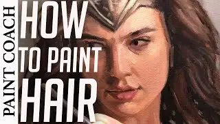 Oil Painting | How to paint hair