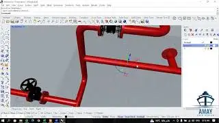 Pipe System Design GrassHopper Tool