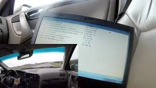 Volvo S60 DPF regeneration cycle with real-time sensor readings while driving (D5, EURO4, MY 2007)
