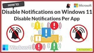 How to Disable and Enable Notifications on Windows 11