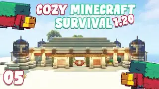 Sniffer Sanctuary Build!! - EP5 | (Cozy 1.20 Minecraft Survival Let's Play)