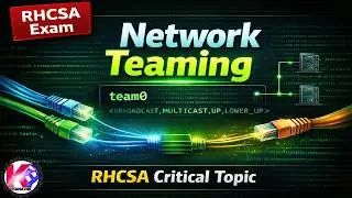 Configure Network Teaming | RHCE EXAM ON RHEL 9