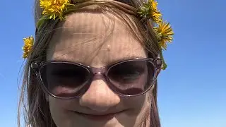 Make a flower crown with me and talk