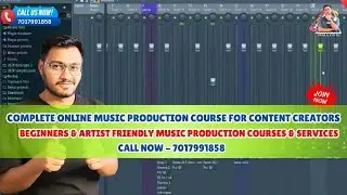 Music Courses For Content Creators In Fl Studio | Free Production Data/Demo Class/ Home Studio Setup