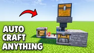 How To Make Automatic Crafter In Minecraft | How To Use Auto Crafter In Minecraft