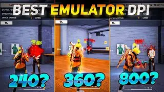 FREE FIRE DPI SETTINGS 🎯 | BEST EMULATOR DPI FOR FREE FIRE