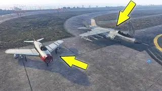 HYDRA vs V-65 (DLC CONTREBANDE ORGANISÉE) GTA 5 ONLINE