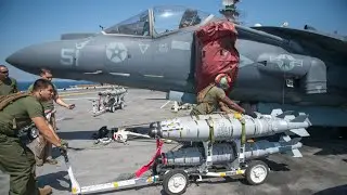 Применение JDAM с AV-8B в DCS World. Часть 5: атака с ПМВ.