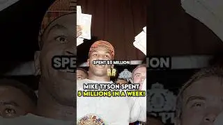 Tyson spent 5 Million$ in a WEEK! #shorts #viralvideo #ytshorts #fyp
