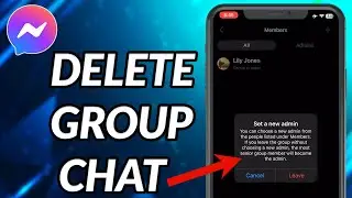 How To Delete Group Chat On Messenger 2023