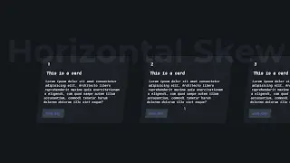 Skew Effect On Horizontal Scroll With JavaScript