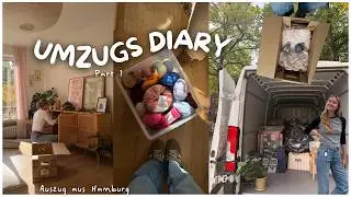 UMZUGS VLOG - alles packen & organisieren, Auszug aus Hamburg, Kisten ausmisten & sortieren