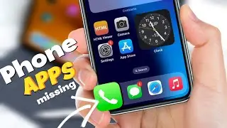 Phone App Missing From iPhone Home Screen | Bring Back Missing Phone icon