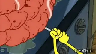 SpongeBob: All That Glitters - SpongeBob breaks his Spatula with the Fiddle Dee Dee from Simpsons