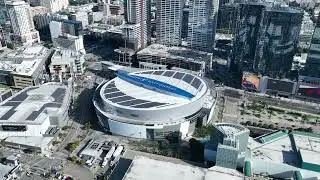 Crypto.com Arena aerial view [4K]