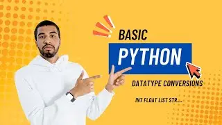 Python Beginner Tutorial #28 | str, int, list & float Functions Explained