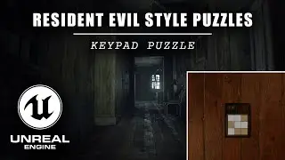 Unreal Engine 5 Puzzle Tutorial | Keypad with Lights | Resident Evil Style Puzzles