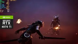 Hellblade 2 | RTX 4070 Ti | AMD FSR 3.0 | DLSS | Maxed Settings | 1440p
