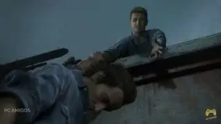UNCHARTED 4 PRISON BREAK SCENE ON PC - MX 330 || LOW END PC