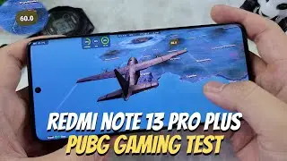Redmi Note 13 Pro Plus PUBG Mobile Gaming test | Dimensity 7200 Ultra