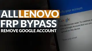 How To Remove Google Account in All Lenovo Phone's & Tablet | Without Pc  100% Working Method | 2023