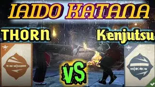 SHADOW FIGHT 3 - Kenjutsu Move VS Epic Move THORN | IAIDO KATANA !!