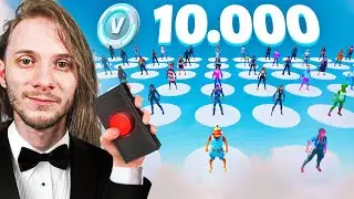 50 PLAYERS FIGHT FOR 10,000 V-BUCKS IN FORTNITE!