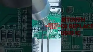 Bluetooth speaker no Audio -Fixed by replacing Audio Ic