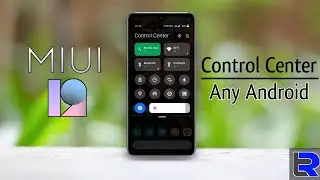 MIUI 12 Control Center on any android phone ft.Realme X2 | No Root