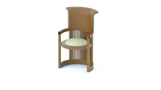 Modeling Frank Lloyd Wright's Barrel Chair in SketchUp: Step-by-Step Tutorial