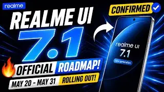 Realme UI 7.1 Official Roadmap 🔥 Eligible Devices & Rollout Timeline