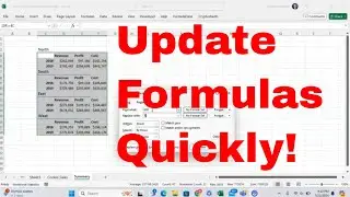 How to Use Find Replace to Update A Bunch of Formulas Quickly and With Ease! 