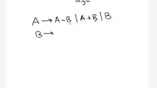 CFG and precedence