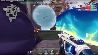 ascent A site 4K RUSH (valorant clip)
