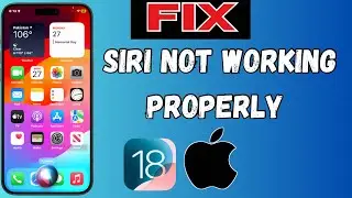 How to Fix Siri is Not Working on iPhone After Update | Fix Siri is Not Working on iPhone | 2024