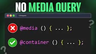 Stop Using Media Queries! Try This Modern CSS