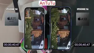 iPhone 16 vs iPhone 14 Antutu Benchmark Comparison | Apple A18 vs Apple A15