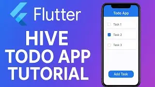 Complete Flutter Hive Todo App | Step by Step Full Tutorial