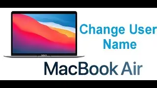 how to change mac username | Change Admin Name on MAC