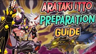 Arataki Itto Preparation Guide | Ascension & Talent Materials | Genshin Impact 2.3
