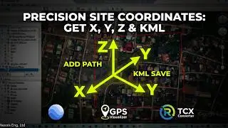 GPS Visualizer & TCX Converter: Extracting XYZ Coordinates from Google Earth Pro
