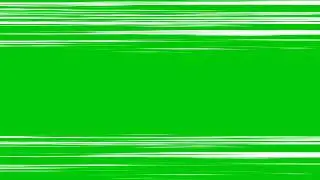 Speed lines green screen